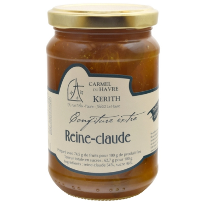 Confiture Extra De Reines Claudes 370g Kerith